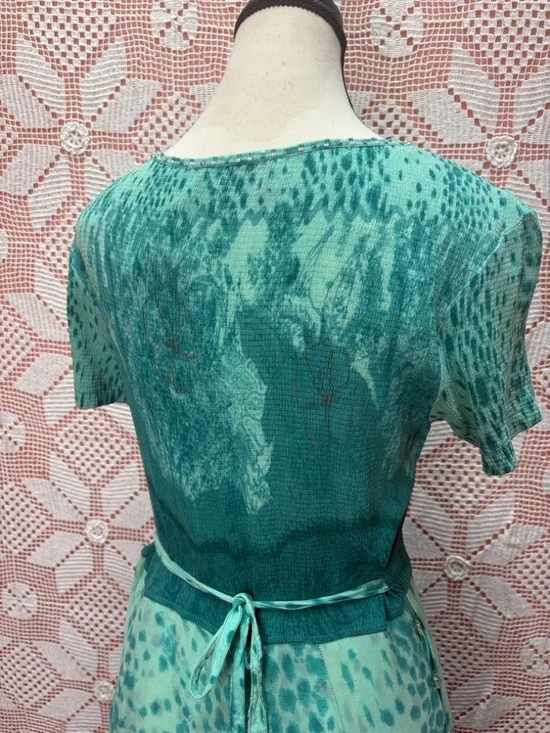 René Derhy Collection Dress | Beaded Neck | Size M - Picture 9 of 13